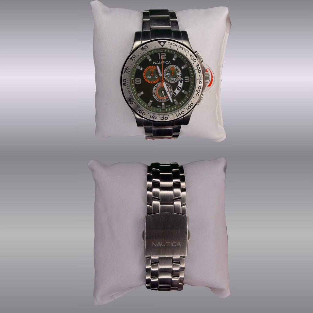 Nautica Aviator Chronograph Green Dial