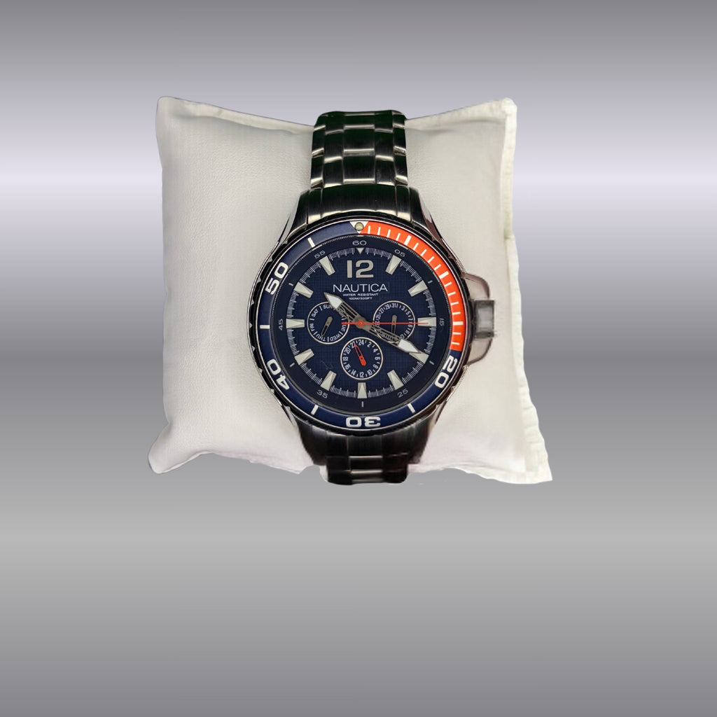 Nautica Pepsi Bezel Sport Diver Chronograph