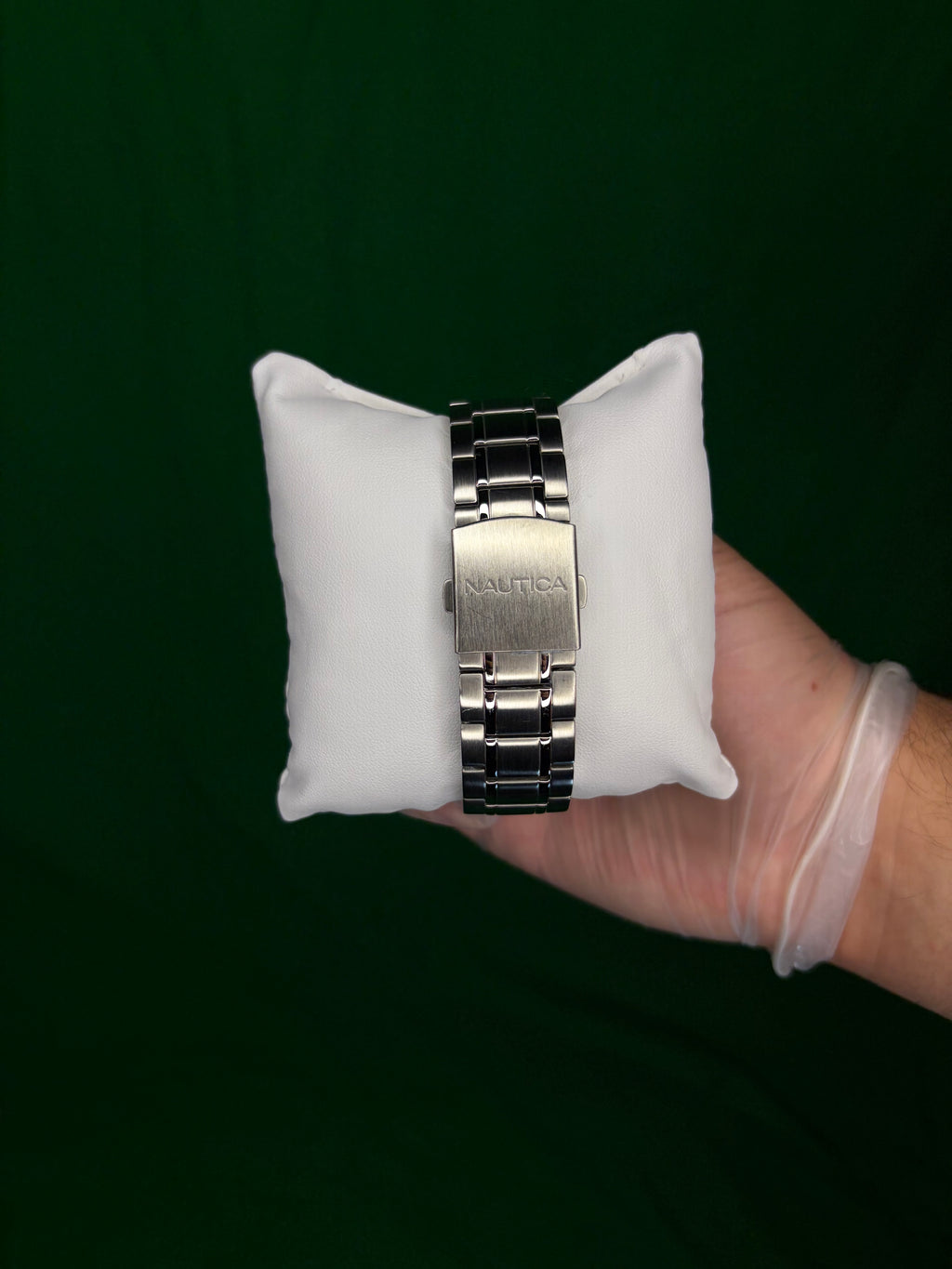 Nautica Dress Chronograph Silver Dial