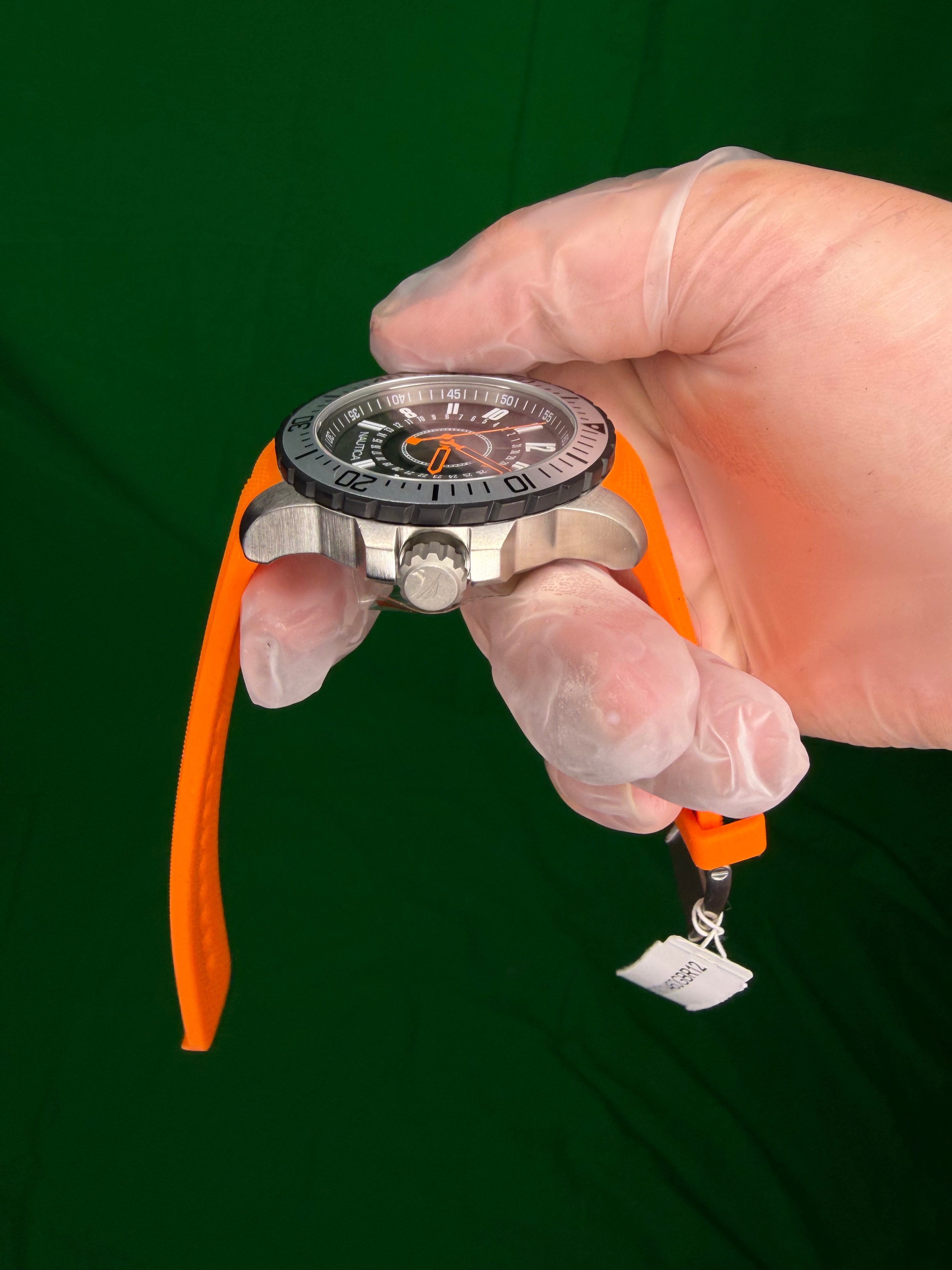 Nautica Orange Sports Band