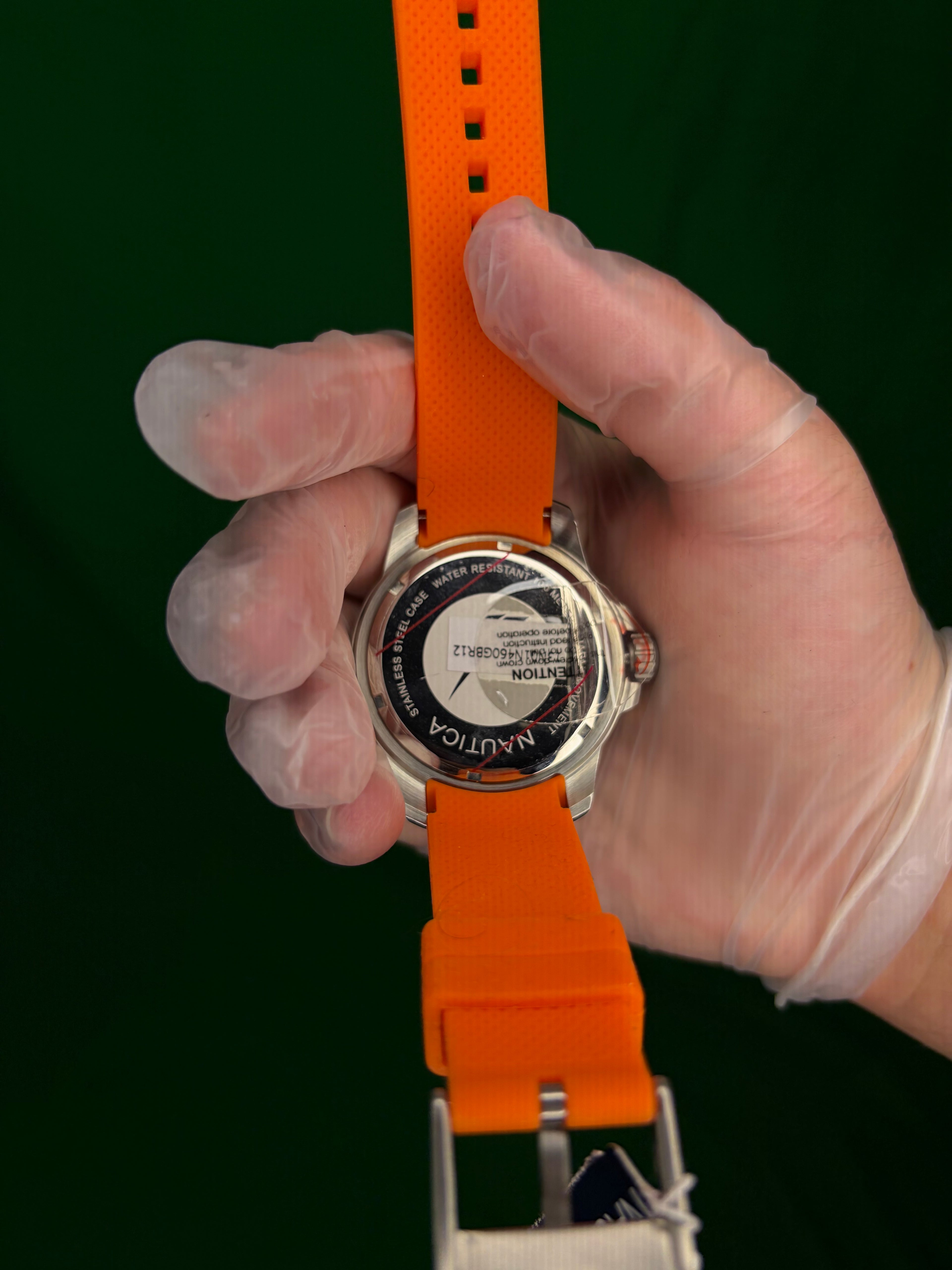 Nautica Orange Sports Band
