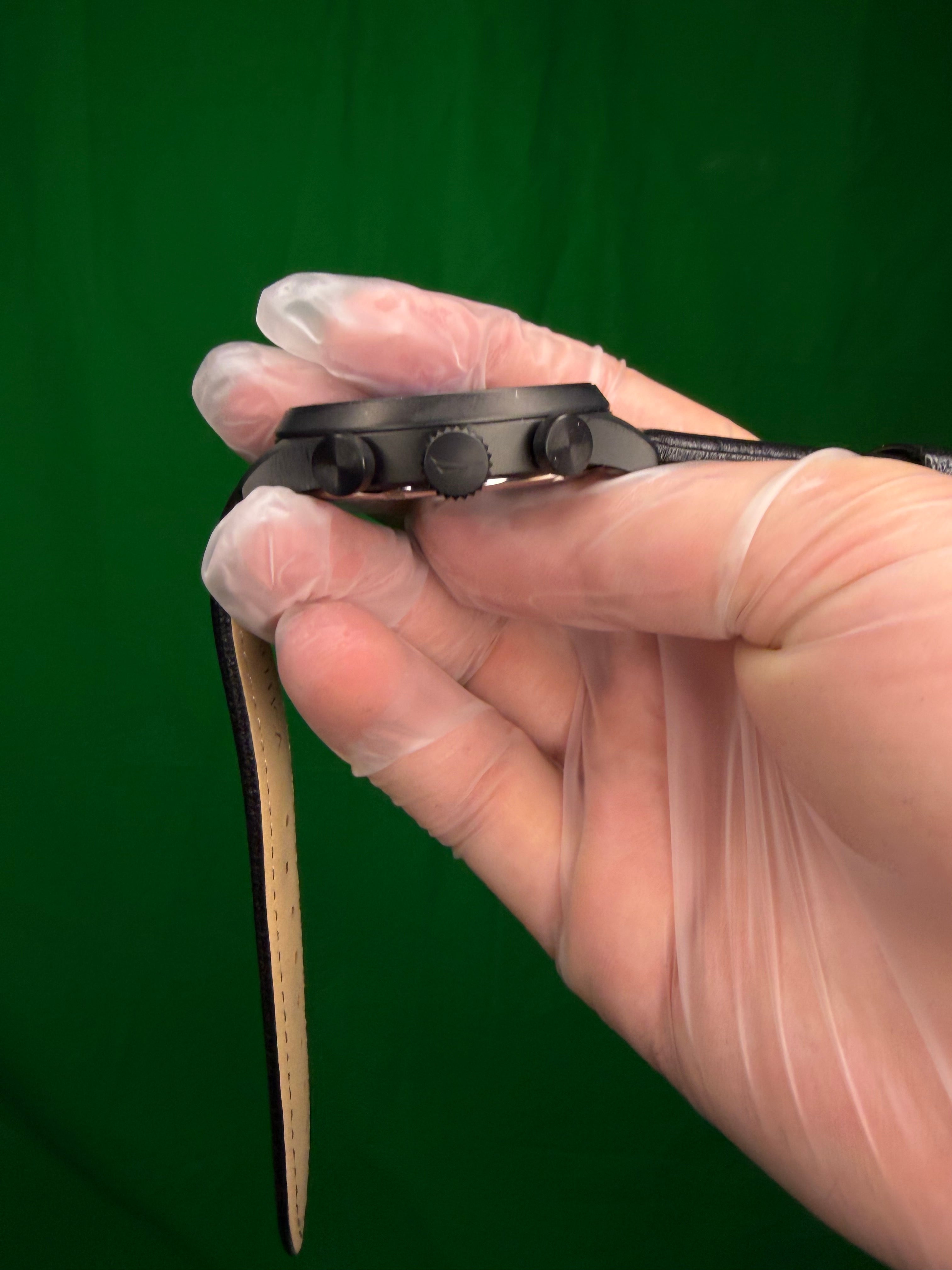 Nautica Blue Dial Leather strap